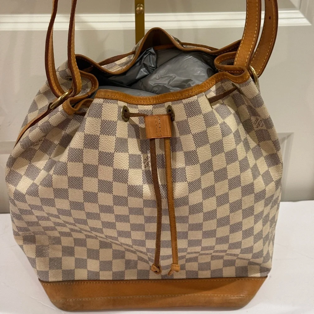 Louis Vuitton Azur Damier Noe GM ~ Vintage
